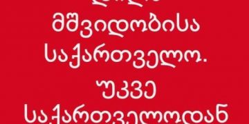 “დილა მშვიდობისა საქართველო. უკვე საქართველოდან 8 წლის შემდეგ” – სააკაშვილი წერს, რომ საქართველოშია
