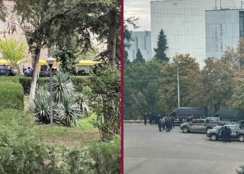 ოპოზიციის მიერ დაანონსებული აქციის პარალელურად, მთავრობის ადმინისტრაციის ეზოში სპეცრაზმი შეიყვანეს