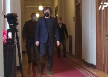 მოშიმშილე დეპუტატი, ელენე ხოშტარია ირაკლი კობახიძემ, შალვა პაპუაშვილმა და მამუკა მდინარაძემ მოინახულეს