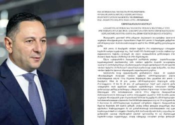 “დავისაჯე სამმაგად” – საჩივარი გომელაურის უწყებას ასომთავრული და ნუსხური ანბანით