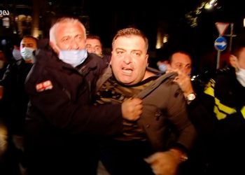 ემიგრანტების აქციაზე 2 ადამიანი დააკავეს – რა ხდება პარლამენტთან?