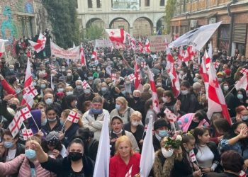 (ფოტოები) – აქცია ქუთაისში – “თავისუფლება სააკაშვილს”