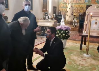 შალვა პაპუაშვილი საპატრიარქოში ილია მეორეს შეხვდა (ფოტო)