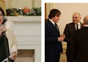 ფოტოები პრეზიდენტის საახალწლო მიღებიდან