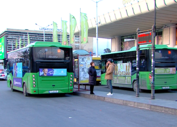 გაძვირებული ტრანსპორტის გადასახადი – პროტესტი სატრანსპორტო სამსახურთან