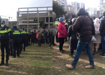 დიდ დიღომში მოსახლეობა სტადიონის მშენებლობას აპროტესტებს