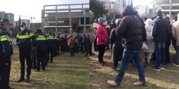 დიდ დიღომში მოსახლეობა სტადიონის მშენებლობას აპროტესტებს