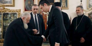 გიორგი გახარია პატრიარქს შეხვდა