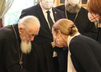 “ბედნიერია ერი, როდესაც ეკლესიას ჰყავს ასეთი ბრძენი მეთაური” – კელი დეგნანი ილია მეორეს ესტუმრა