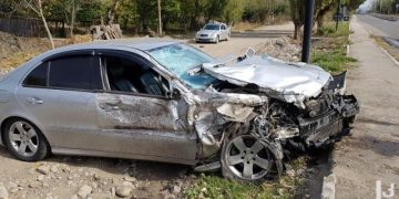 ხობში ავარიას დისტრიბუციის მძღოლი ემსხვერპლა