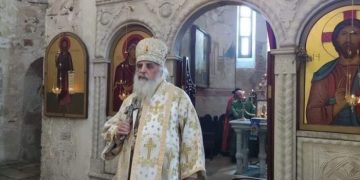 მეუფე სტეფანე ბარბარობის დღესასწაულზე, მარტვილის ბარბარეკარის დედათა მონასტერს შერიგების მიზნით ეწვია