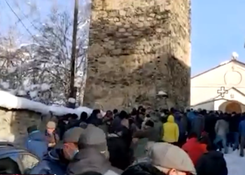 მესტიაში ადგილობრივები ხატზე დაიფიცებენ, რომ  მაინერებს გამორთავენ