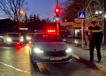 ფონიჭალაში, რუსთავი-თბილისის დამაკავშირებელ ჩქაროსნულ მაგისტრალზე 45 წლამდე პოლიციელს სცემეს