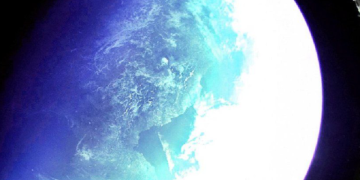 ჩრდილოეთ კორეამ გიგანტური ბალისტიკური რაკეტიდან გადაღებული დედამიწის ფოტოები გამოაქვეყნა