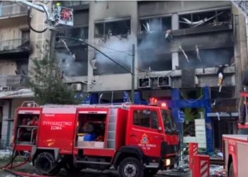 ძლიერი აფეთქება ათენში – არიან დაშავებულები