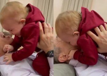 როგორ ერთობა ბიძინა ივანიშვილი პატარა ბერუკასთან