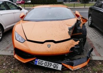 პოლონეთში, ქართული სანომრე ნიშნის მქონე “ლამბორგინის” მძღოლს ეძებენ