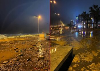 შტორმი ბათუმში – დაზიანებულია სანაპირო ზოლი