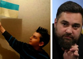 “არ ვიცი, რითი დავეხმარო უკრაინელებსო, ჩემმა ვაჟმა და თავის ხელით დაამზადა უკრაინის დროშა” – არჩილ გამზარდია