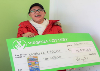 კაცმა ბილეთი ვალენტინობამდე რამდენიმე დღით ადრე იყიდა, შეავსო, $10 მილიონი მოიგო და დაელოდა ვალენტინობას, რათა ის მეუღლისთვის მიეცა