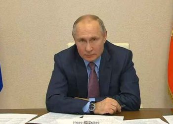 უკრაინული მედია: ვლადიმერ პუტინის განცხადება სამხედრო ოპერაციის დაწყების შესახებ 21 თებერვალს არის ჩაწერილი