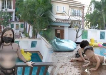 სანამ დედა მეუღლისთვის პოზირებდა, მათი 2 წლის შვილი აუზში დაიხრჩო – ტრაგიკული ფოტოსესია