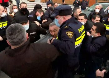 ბათუმში დაკავებისას ენმ-ის წევრი დაშავდა – ის საავადმყოფოშია გადაყვანილი