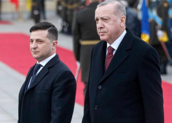 ერდოღანი უკრაინაში ჩავიდა