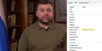 დონბასელმა სეპარატისტებმა ევაკუაციის გამოცხადების შესახებ ვიდეო ორი დღით ადრე ჩაწერეს