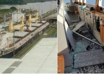 შავ ზღვაში ოდესიდან რუმინეთისკენ მიმავალ თურქულ გემს ჭურვი მოხვდა