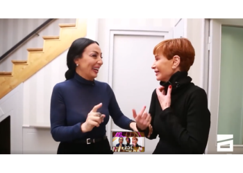 (ვიდეო) ლელა წურწუმიას და დიკო ჯოჯუას 3 წუთში გაკეთებული მაკიაჟი