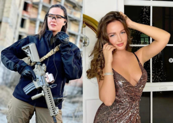 “მის უკრაინა” სამშობლოს იარაღით ხელში იცავს