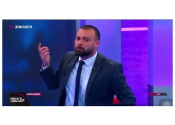 (ვიდეო) მიწისძვრა პირდაპირ ეთერში