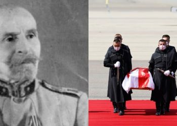 დაწნული ჯვრის ამარა მიტოვებული მიწაყრილი | რა მდგომარეობაშია საფრანგეთიდან გადმოსვენებული გენერლის, გიორგი კვინიტაძის საფლავი