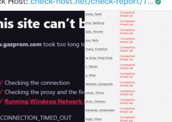 Anonymous-მა “გაზპრომის” ვებგვერდიც გათიშა – “უკრაინელი ხალხისთვის”