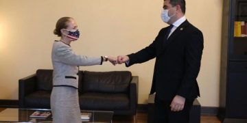 შალვა პაპუაშვილი კელი დეგნანს შეხვდა