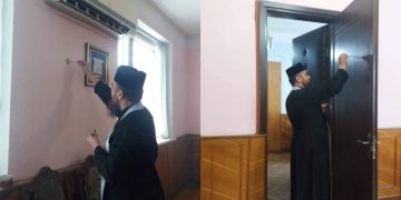 წალენჯიხის საკრებულოს სხდომათა დარბაზი და სამუშაო კაბინეტები აკურთხეს