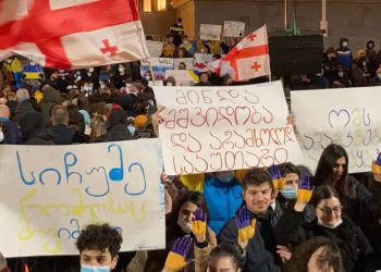 სოლიდარობა უკრაინას – აქცია თბილისში
