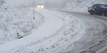 ნაქერალას უღელტეხილზე მოცურების საწინააღმდეგო ჯაჭვებით გადაადგილების რეჟიმი დაწესდა