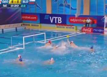 საქართველოს წყალბურთელთა ეროვნულმა ნაკრებმა სლოვაკეთი დაამარცხა