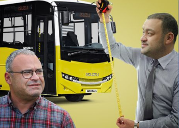 2.67 მილიონად ღირებულ 15 ავტობუსში ზუგდიდის მერიამ 3.33 მილიონი ლარი გადაიხადა