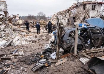 ჟიტომირში რუსმა ოკუპანტებმა სკოლა დაბომბეს