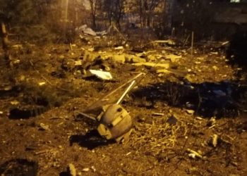 კიევში რაკეტის ნამსხვრევები საცხოვრებელ კორპუსს მოხვდა, არის მსხვერპლი