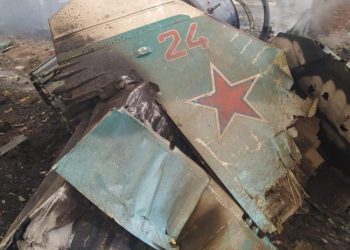 უკრაინის საჰაერო თავდაცვის ძალებმა კიდევ ერთი რუსული SU-34 გაანადგურეს