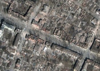განადგურებული მარიუპოლის ახალი სატელიტური ფოტოები