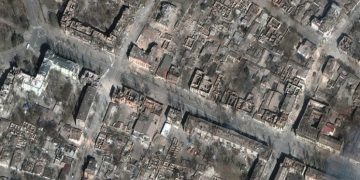 განადგურებული მარიუპოლის ახალი სატელიტური ფოტოები