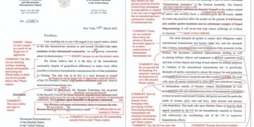 გაეროში კანადამ რუსეთს უკრაინის ჰუმანიტარული კრიზისის შესახებ წერილი შეუსწორა