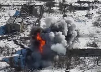 (ვიდეო) – “ასეთი მოხვედრა ჯერ არ მინახავს, მინუს ერთი რუსული ტანკი” – ლაშა ბერულავა