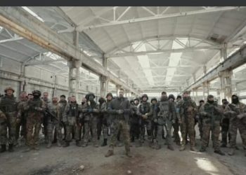 ვიდეო – აზოვის პოლკი მარიუპოლის დე-ბლოკირების ბრძანების გაცემას ითხოვს