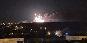 რუსეთში ბელგოროდის ოლქში საბრძოლო მასალის საწყობი აფეთქდა